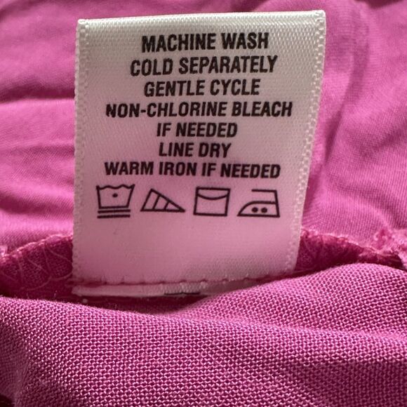 Ivy Street Women's Plus Size 1X Pink Colorful Tiered Maxi Sundress Sleeveless - Picture 16 of 16